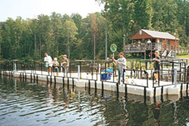 EZ Dock railings image